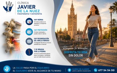 Hernia y protrusión discal: cuándo acudir al osteópata en Sevilla