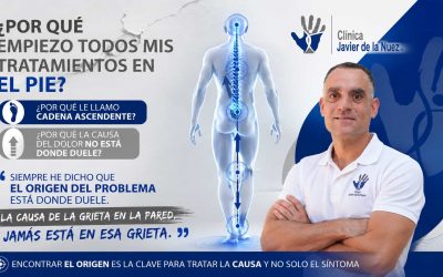 ¿Me duele la espalda pero me tratan el pie? Así es la cadena ascendente en osteopatía